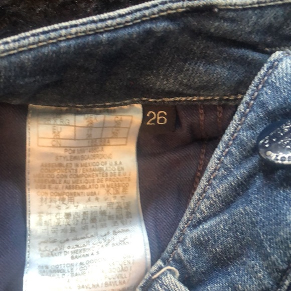 Guess jeans starlet boot cut in size US 26 in very good condition - Picture 7 of 7